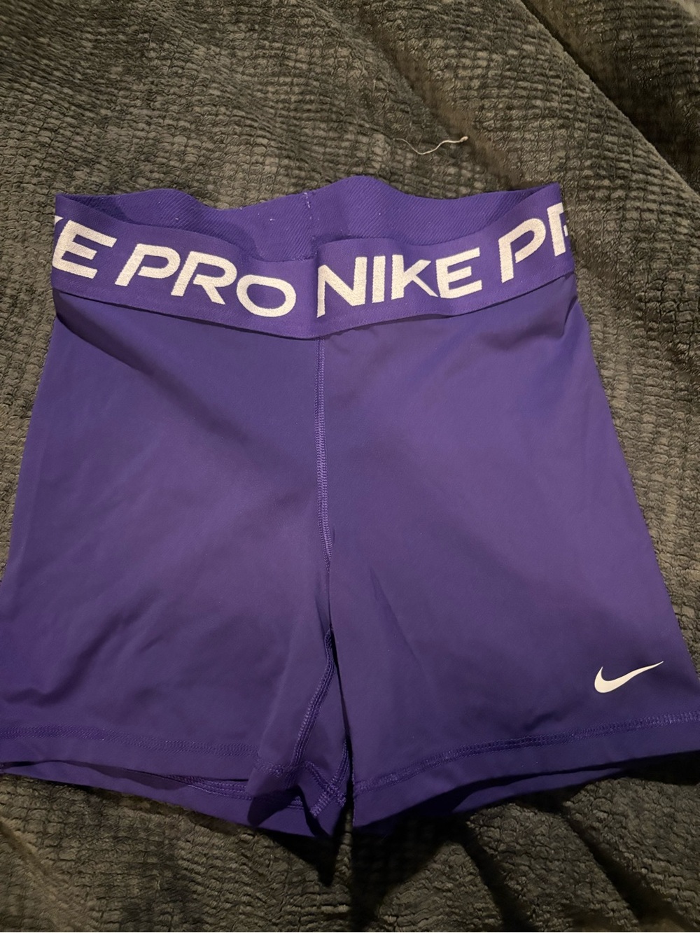 Nike Purple Pro Performance Shorts